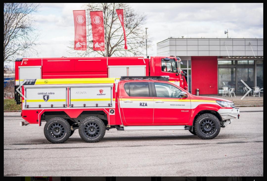 Matson fire response vehicle and fire truck