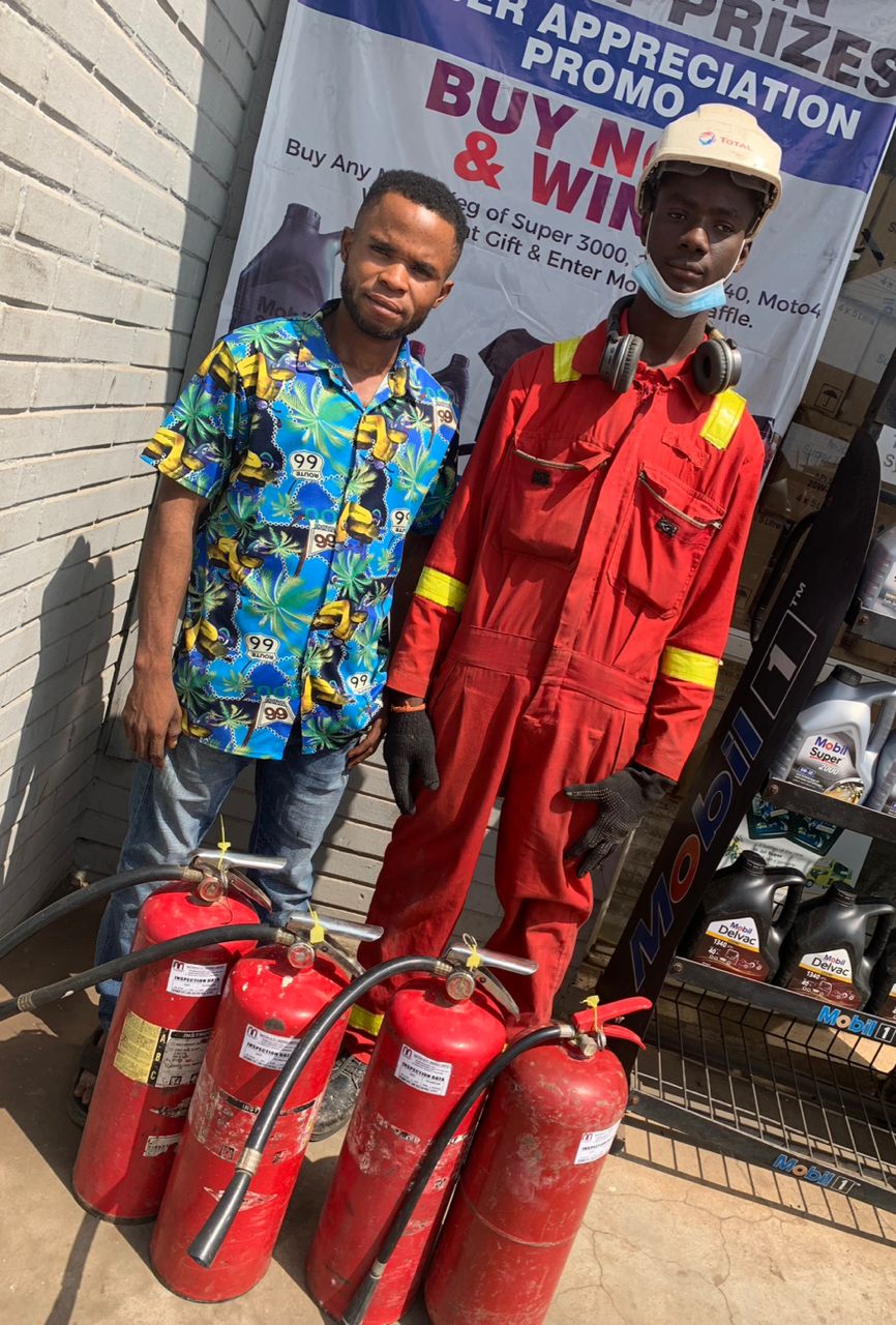 Matson fire safety team at work