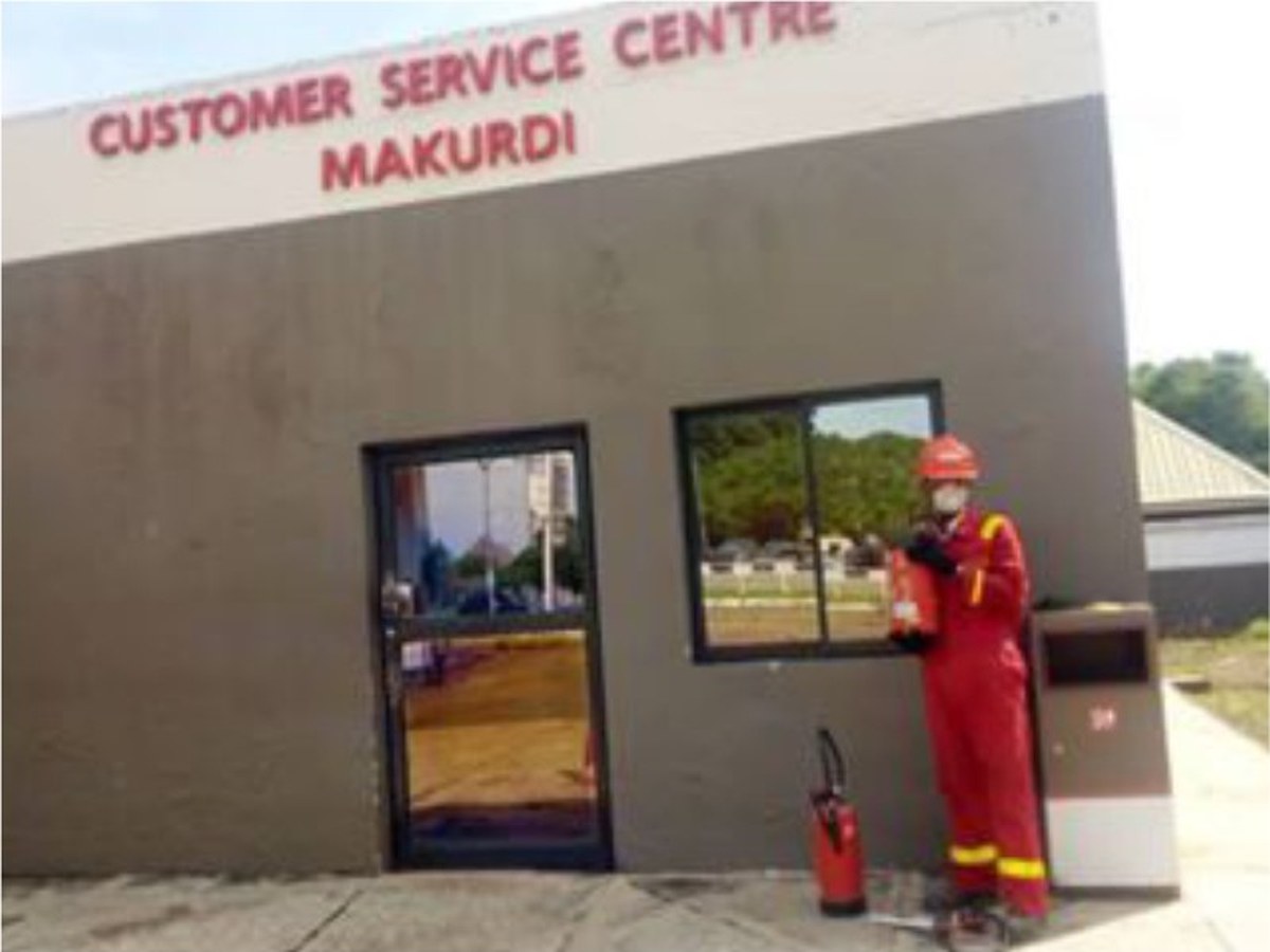 Matson fire protection installation